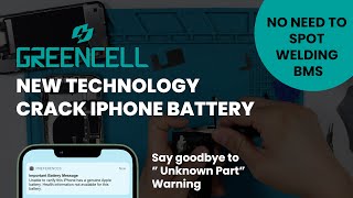 Greencell Crack iPhone 11 Battery Installation Guide No Need To Spot Welding BMS [upl. by Ahcsatan]