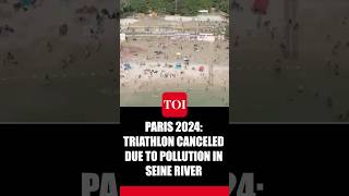 Seine Pollution Forces Cancellation Of Olympic Triathlon Event  Paris Olympics 2024 [upl. by Hamnet]