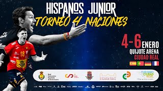 HispanosJunior  Spain  Germany  Jornada 3 [upl. by Eidurt]