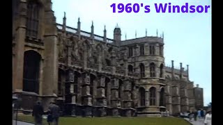 1960’s Trip to Windsor Castle  The Royal Residence at Windsor in the English County of Berkshire [upl. by Bell]