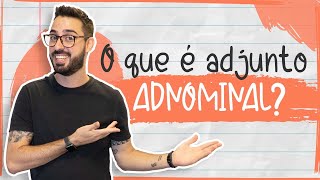 O QUE É ADJUNTO ADNOMINAL [upl. by Liggitt]