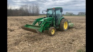 Getting the corn field ready for planting [upl. by Merrili]