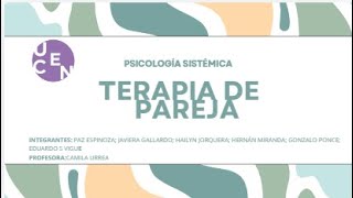 Psicología Hermenéutica  Terapia de Parejas [upl. by Alidus]