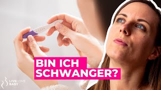 Schwanger oder nicht  9 Anzeichen an denen du es erkennst [upl. by Tory]