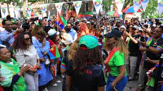 Helen Meles at Eritrean Embassy in Washington Dc on may 24 2023 [upl. by Gilford]