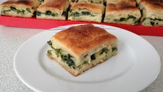 MİLFÖYLÜ VE YUFKALI BÖREK HARİKA BİR ISPANAKLI BÖREK TARİFİ DENEMEYEN KALMASIN [upl. by Ahcire]