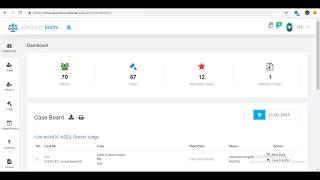 Advocates Diary  Online Legal Case Management Application [upl. by Ocramed]