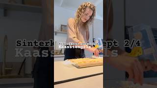 ZO makkelijk 🧀 sinterklaasrecept kaasstengels recept minivlog vlog zegmaarfem [upl. by Nilyac]