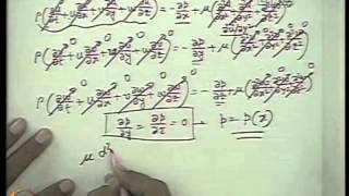 Mod30 Lec30 Incompressible Viscous Flows Part II [upl. by Anadroj]