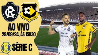 Remo x São Bernardo ao vivo Campeonato brasileiro série C 2024 [upl. by Johanna558]