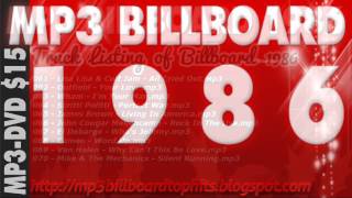 mp3 BILLBOARD 1986 TOP Hits mp3 BILLBOARD 1986 [upl. by Launamme785]