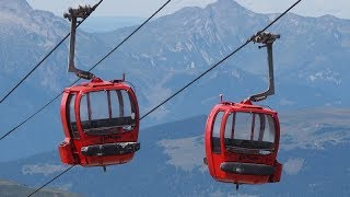 Télécabine quotBellecôtequot La Plagne [upl. by Oremar657]