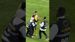 Cristiano Ronaldo Stopped the Security for a young Fan ❤ [upl. by Netsrijk]