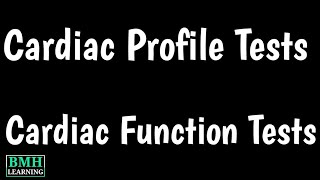 Cardiac Function Tests  Cardiac Profile Tests  Cardiac Cancer Biomarker Tests [upl. by Tenej]