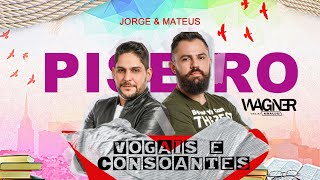 Piseiro  Jorge amp Mateus  Vogais e Consoantes  REMIX DJ Wagner Araujo [upl. by Neehsuan113]