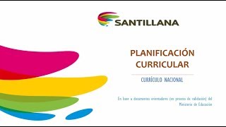 WEBINAR Proceso de planificación curricular [upl. by Tal189]