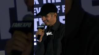 Hayden Christensen does a Baby Gender Reveal at FAN EXPO [upl. by Jobyna]