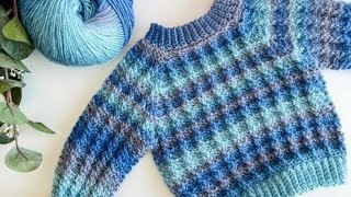 baby sweater design hand knitted woolen beautiful pattern [upl. by Enirhtak]