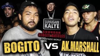 SUNUGAN KALYE  BOGITO vs AK MARSHALL BALAYAN BATANGAS [upl. by Ostap]