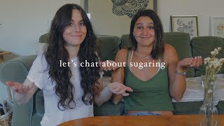 Our First Brazilian Sugar Wax  zero waste hair removal  what to expect [upl. by Kavita]