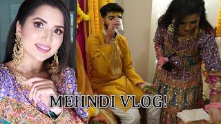 MY BROTHERS MEHNDI  WEDDING VLOG [upl. by Stent]