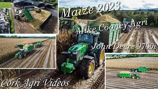 Maize 2023  Mike Cooney Agri  John Deere 9600i [upl. by Horvitz]