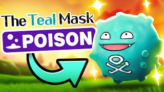 100 Shiny POISON Pokemon Locations in Teal Mask DLC [upl. by Columba512]