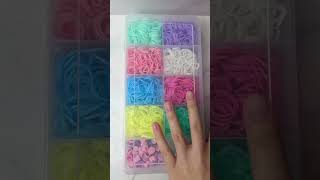 Unboxing ASMR Rainbow Loom Sugar Pop kit from Michaels Stores [upl. by Ku]