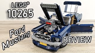 LEGO 10265 Review  LEGO Ford Mustang  LEGO Creator Expert 10265  10265 LEGO Mustang  LEGO 2019 [upl. by Aenej]