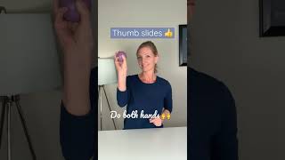 FUN Finger and Hand Strengthening Exercises with a Ball No Gripping [upl. by Nednyl]