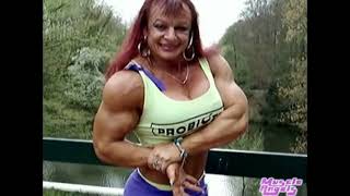 Maryse Manios  VIQ vintageironqueens femalemuscle motivation femalebodybuilding fbb [upl. by Minton]