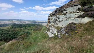 Guisborough  Cleveland Way  Highcliff Nab with iWalksNE 98 miles  Stunning [upl. by Rise38]