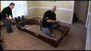 Legacy Pool Table Assembly Part 1 [upl. by Suivart158]