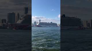 Norwegian Joy departing NYC to Bermuda  Oct 7 2024 [upl. by Otreblaug]