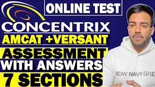 Concentrix AMCAT VERSANT Assessment Test  Technical Support Assessment  VOICE VERSANT TEST [upl. by Diane-Marie]