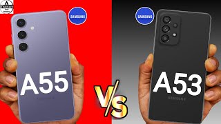 Samsung Galaxy A55 5G vs Samsung Galaxy A53 5G [upl. by Allenod974]