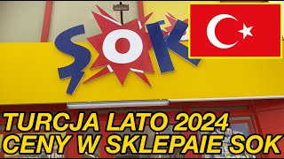 Turcja Wakacje Lato 2024 Aktualne Ceny W Sklepie Sieciowym Sok  Sprawdź Czy Cie Stać [upl. by Calvert]