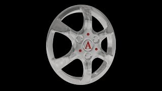 car modeling in maya pt 17  rim modeling maya  Maya tutorial How to model car rims [upl. by Hut536]