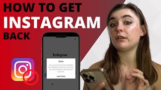 How to get Instagram back if hackeddisableddeleted [upl. by Dyanne647]