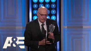 Jeffrey Tambor Wins Best Actor in a Comedy Series  2015 Critics Choice TV Awards  AampE [upl. by Ellainad918]