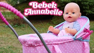 Anne oyunu Baby Born Annabelle Oyuncak bebek videosu izle [upl. by Kolk]