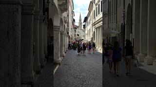 Beautiful View of Church of Pordenone Italy  Walking in Pordenone pordenone italy [upl. by Ecital]