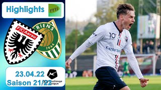 Highlights FC Aarau vs SC Kriens 230422 [upl. by Worrad903]