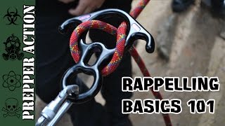 Rappelling basics 101 [upl. by Nylehtak]