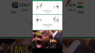 ICCT20 MACTH4 INDIA Vs SOUTH AFRICA IND Win By 135 Runs india southafrica shorviral viral [upl. by Velma280]