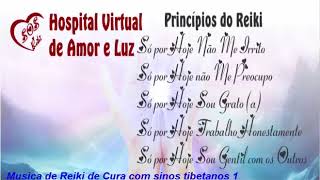 Musica de Reiki de Cura com sinos tibetanos 1 20 MINUTOS [upl. by Ereveneug519]