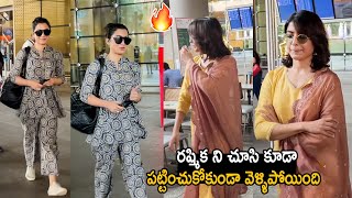 See How Samantha Shows her Attitude Towards Rashmika Mandanna at Mumbai Airport  Friday Culture [upl. by Pears]