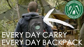 EDC Backpack  Ex Royal Marine now Bushcraft Instructor shares his day to day pack contents [upl. by Rubin]