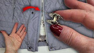 A Tailor Shared 3 Secrets How to Fix a Broken Zipper [upl. by Edwards]