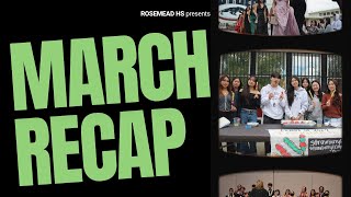 Rosemead High School March 2024 Recap Vidoe [upl. by Norehc]